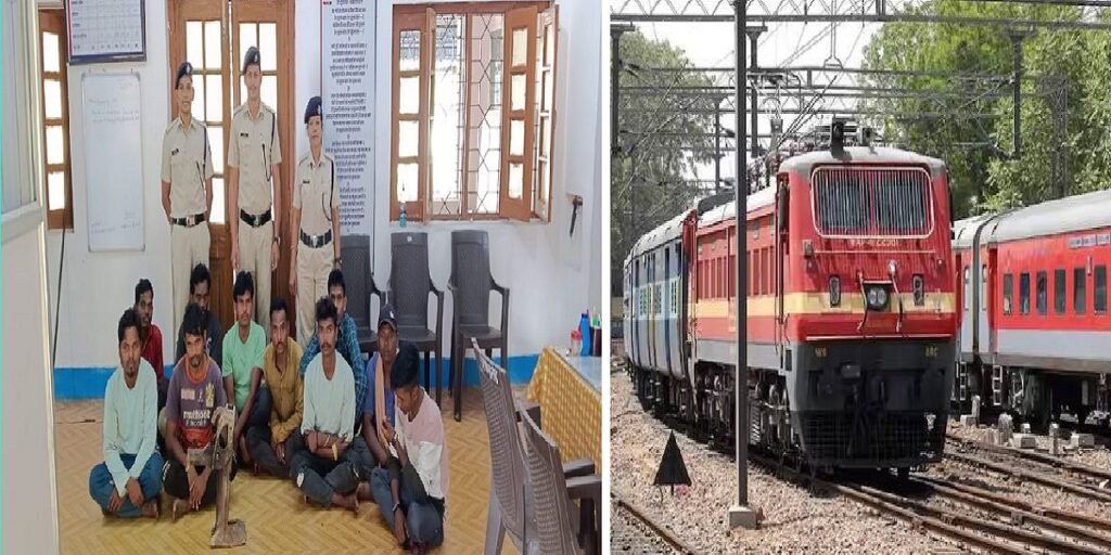 CG में रेल हादसा टला: हमसफर एक्सप्रेस जैक रॉड से टकराई, बाल-बाल बचे यात्री