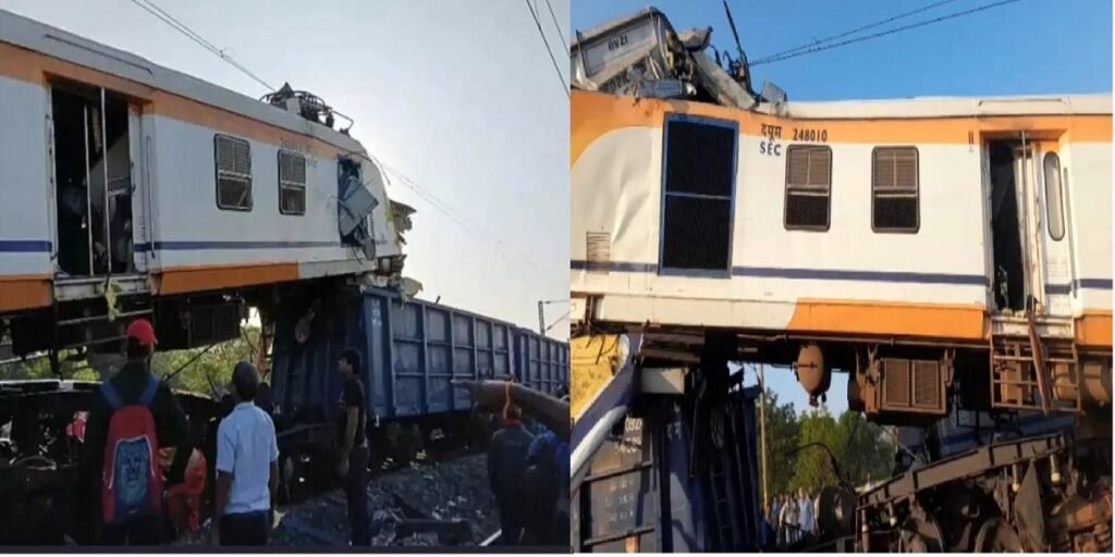 CG BREAKING : बिलासपुर में बड़ा रेल हादसा…पैसेंजर ट्रेन और मालगाड़ी की टक्कर, कई डिब्बे पटरी से उतरे